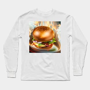 Burger Long Sleeve T-Shirt